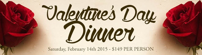 Valentine's Day Dinner at The Terrace Hotel