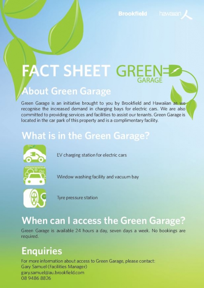 Free Green Car Garage