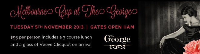 Melbourne Cup Luncheon at The George