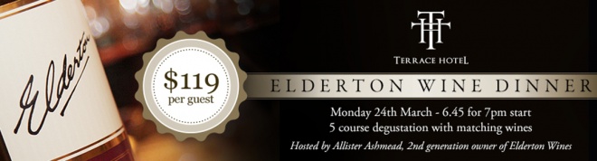 The Elderton Wine Dinner